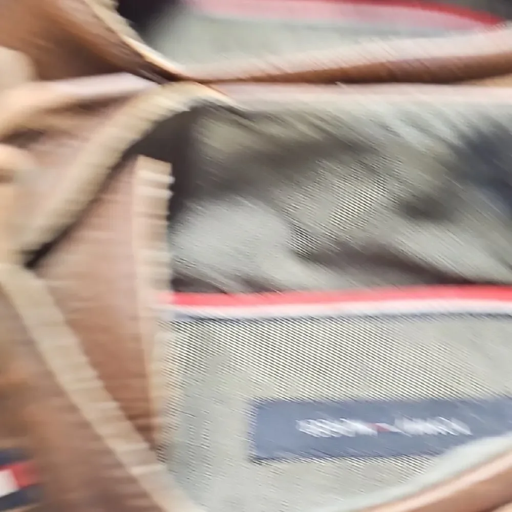 Tommy Hilfiger Brown Leather Boat Shoes